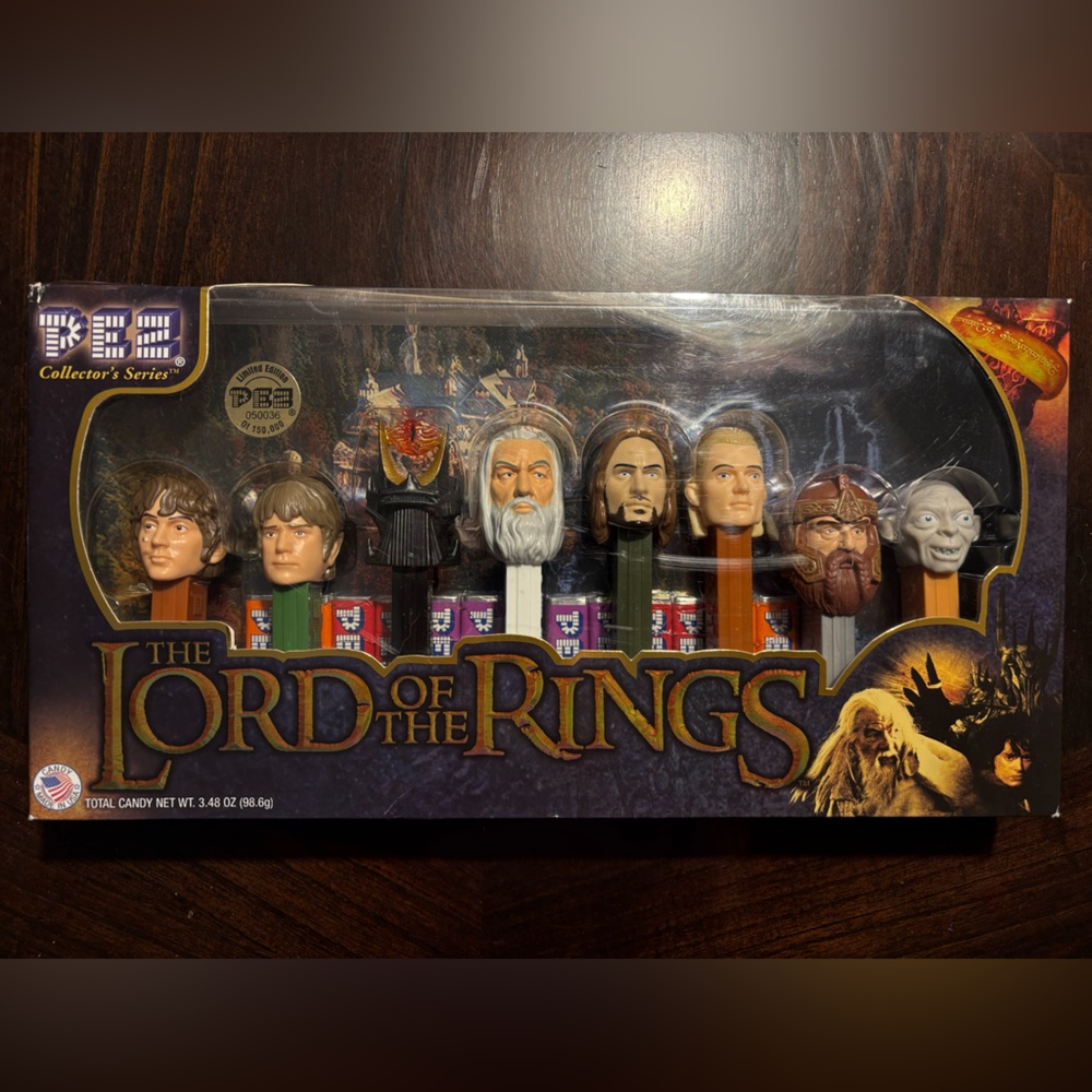Pez Lord of the Rings Collector's Set